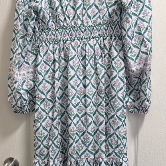 Sunny Spirit Floral Patterned Maxi Dress with Tassels large NWT - Picture 5 of 8